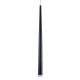 GLOBOSTAR® TEARS 61309 Μοντέρνο Κρεμαστό Φωτιστικό Οροφής LED 3W 330lm 180° AC 220-240V IP20 Ρυθμιζόμενο Λευκό CCT με On/Off 2700K/4500K/6000K Dimmable - Lumileds SMD Chip - Μαύρο Ματ - Μ3.2 x Π3.2 x Υ51.5cm - 3 Χρόνια Εγγύηση