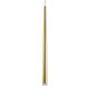 GLOBOSTAR® TEARS 61310 Μοντέρνο Κρεμαστό Φωτιστικό Οροφής LED 3W 330lm 180° AC 220-240V IP20 Ρυθμιζόμενο Λευκό CCT με On/Off 2700K/4500K/6000K - Lumileds SMD Chip - Χρυσό Βούρτσας - Μ3.2 x Π3.2 x Υ51.5cm - 3 Χρόνια Εγγύηση