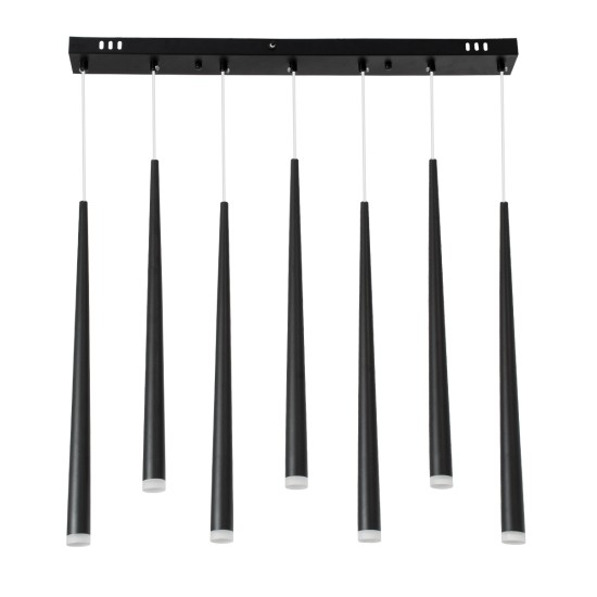GLOBOSTAR® TEARS 61311 Μοντέρνο Κρεμαστό Φωτιστικό Οροφής LED 21W 2310lm 180° AC 220-240V IP20 Ρυθμιζόμενο Λευκό CCT με Χειριστήριο από 2700K έως 6000K Dimmable - Lumileds SMD Chip - Μαύρο Ματ - Μ70 x Π3.2 x Υ60cm - 3 Χρόνια Εγγύηση GLOBOSTAR® TEARS 61311 Μοντέρνο Κρεμαστό Φωτιστικό Οροφής LED 21W 2310lm 180° AC 220-240V IP20 Ρυθμιζόμενο Λευκό CCT με Χειριστήριο από 2700K έως 6000K Dimmable - Lumileds SMD Chip - Μαύρο Ματ - Μ70 x Π3.2 x Υ60cm - 3 Χρόνια Εγγύηση