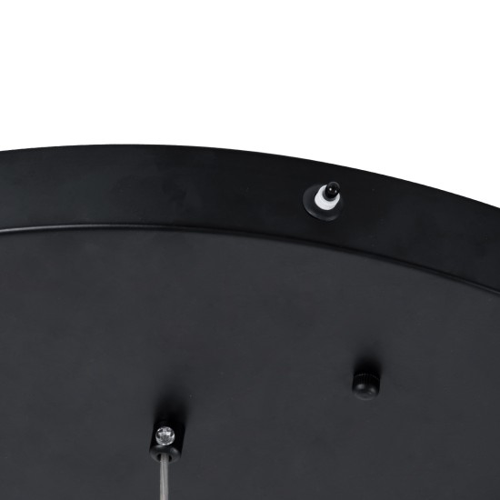 GLOBOSTAR® TEARS 61313 Μοντέρνο Κρεμαστό Φωτιστικό Οροφής LED 36W 3960lm 180° AC 220-240V IP20 Ρυθμιζόμενο Λευκό CCT με Χειριστήριο από 2700K έως 6000K Dimmable - Lumileds SMD Chip - Μαύρο - Μ60 x Π60 x Υ51.5cm - 3 Χρόνια Εγγύηση GLOBOSTAR® TEARS 61313 Μοντέρνο Κρεμαστό Φωτιστικό Οροφής LED 36W 3960lm 180° AC 220-240V IP20 Ρυθμιζόμενο Λευκό CCT με Χειριστήριο από 2700K έως 6000K Dimmable - Lumileds SMD Chip - Μαύρο - Μ60 x Π60 x Υ51.5cm - 3 Χρόνια Εγγύηση