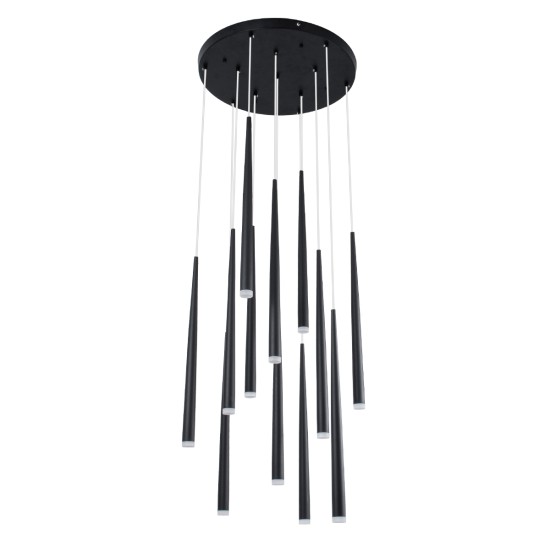 GLOBOSTAR® TEARS 61313 Μοντέρνο Κρεμαστό Φωτιστικό Οροφής LED 36W 3960lm 180° AC 220-240V IP20 Ρυθμιζόμενο Λευκό CCT με Χειριστήριο από 2700K έως 6000K Dimmable - Lumileds SMD Chip - Μαύρο - Μ60 x Π60 x Υ51.5cm - 3 Χρόνια Εγγύηση GLOBOSTAR® TEARS 61313 Μοντέρνο Κρεμαστό Φωτιστικό Οροφής LED 36W 3960lm 180° AC 220-240V IP20 Ρυθμιζόμενο Λευκό CCT με Χειριστήριο από 2700K έως 6000K Dimmable - Lumileds SMD Chip - Μαύρο - Μ60 x Π60 x Υ51.5cm - 3 Χρόνια Εγγύηση