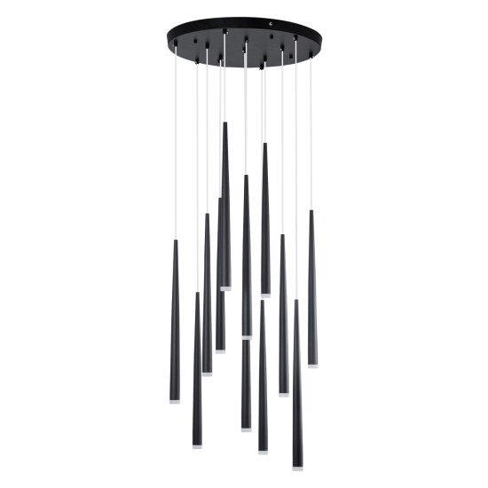 GLOBOSTAR® TEARS 61313 Μοντέρνο Κρεμαστό Φωτιστικό Οροφής LED 36W 3960lm 180° AC 220-240V IP20 Ρυθμιζόμενο Λευκό CCT με Χειριστήριο από 2700K έως 6000K Dimmable - Lumileds SMD Chip - Μαύρο - Μ60 x Π60 x Υ51.5cm - 3 Χρόνια Εγγύηση GLOBOSTAR® TEARS 61313 Μοντέρνο Κρεμαστό Φωτιστικό Οροφής LED 36W 3960lm 180° AC 220-240V IP20 Ρυθμιζόμενο Λευκό CCT με Χειριστήριο από 2700K έως 6000K Dimmable - Lumileds SMD Chip - Μαύρο - Μ60 x Π60 x Υ51.5cm - 3 Χρόνια Εγγύηση