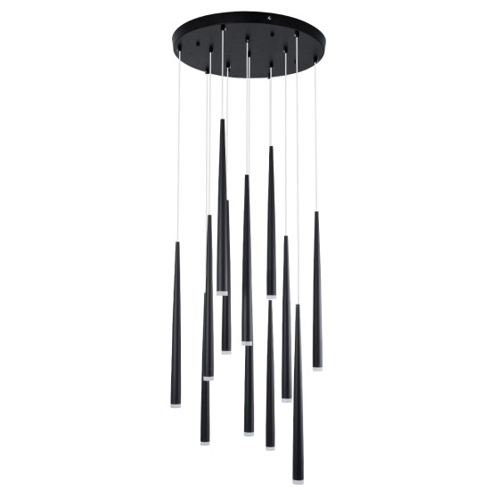 GLOBOSTAR® TEARS 61313 Μοντέρνο Κρεμαστό Φωτιστικό Οροφής LED 36W 3960lm 180° AC 220-240V IP20 Ρυθμιζόμενο Λευκό CCT με Χειριστήριο από 2700K έως 6000K Dimmable - Lumileds SMD Chip - Μαύρο - Μ60 x Π60 x Υ51.5cm - 3 Χρόνια Εγγύηση GLOBOSTAR® TEARS 61313 Μοντέρνο Κρεμαστό Φωτιστικό Οροφής LED 36W 3960lm 180° AC 220-240V IP20 Ρυθμιζόμενο Λευκό CCT με Χειριστήριο από 2700K έως 6000K Dimmable - Lumileds SMD Chip - Μαύρο - Μ60 x Π60 x Υ51.5cm - 3 Χρόνια Εγγύηση
