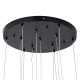 GLOBOSTAR® TEARS 61313 Μοντέρνο Κρεμαστό Φωτιστικό Οροφής LED 36W 3960lm 180° AC 220-240V IP20 Ρυθμιζόμενο Λευκό CCT με Χειριστήριο από 2700K έως 6000K Dimmable - Lumileds SMD Chip - Μαύρο - Μ60 x Π60 x Υ51.5cm - 3 Χρόνια Εγγύηση GLOBOSTAR® TEARS 61313 Μοντέρνο Κρεμαστό Φωτιστικό Οροφής LED 36W 3960lm 180° AC 220-240V IP20 Ρυθμιζόμενο Λευκό CCT με Χειριστήριο από 2700K έως 6000K Dimmable - Lumileds SMD Chip - Μαύρο - Μ60 x Π60 x Υ51.5cm - 3 Χρόνια Εγγύηση