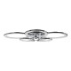 GLOBOSTAR® ROYAL-R 61324 Μοντέρνο Φωτιστικό Οροφής LED 135W 16200lm 360° AC 220-240V IP20 Ρυθμιζόμενο Λευκό CCT με Χειριστήριο από 2700K έως 6000K Dimmable - Lumileds SMD Chip - Ασημί Νίκελ - Μ80.5 x Π59 x Υ12cm - 3 Χρόνια Εγγύηση GLOBOSTAR® ROYAL-R 61324 Μοντέρνο Φωτιστικό Οροφής LED 135W 16200lm 360° AC 220-240V IP20 Ρυθμιζόμενο Λευκό CCT με Χειριστήριο από 2700K έως 6000K Dimmable - Lumileds SMD Chip - Ασημί Νίκελ - Μ80.5 x Π59 x Υ12cm - 3 Χρόνια Εγγύηση
