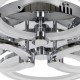 GLOBOSTAR® ROYAL-R 61324 Μοντέρνο Φωτιστικό Οροφής LED 135W 16200lm 360° AC 220-240V IP20 Ρυθμιζόμενο Λευκό CCT με Χειριστήριο από 2700K έως 6000K Dimmable - Lumileds SMD Chip - Ασημί Νίκελ - Μ80.5 x Π59 x Υ12cm - 3 Χρόνια Εγγύηση GLOBOSTAR® ROYAL-R 61324 Μοντέρνο Φωτιστικό Οροφής LED 135W 16200lm 360° AC 220-240V IP20 Ρυθμιζόμενο Λευκό CCT με Χειριστήριο από 2700K έως 6000K Dimmable - Lumileds SMD Chip - Ασημί Νίκελ - Μ80.5 x Π59 x Υ12cm - 3 Χρόνια Εγγύηση