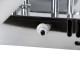 GLOBOSTAR® ROYAL-S 61326 Μοντέρνο Φωτιστικό Οροφής LED 135W 16200lm 360° AC 220-240V IP20 Ρυθμιζόμενο Λευκό CCT με Χειριστήριο από 2700K έως 6000K Dimmable - Lumileds SMD Chip - Ασημί Νίκελ - Μ58.5 x Π58.5 x Υ12cm - 3 Χρόνια Εγγύηση