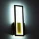 GLOBOSTAR® TIARA 61328 Μοντέρνο Φωτιστικό Τοίχου - Απλίκα LED 12W 1440lm 300° AC 220-240V IP20 Ρυθμιζόμενο Λευκό CCT με On/Off 2700K/4500K/6000K - Lumileds SMD Chip - Χρυσό Βούρτσας - Μ12.5 x Π4 x Υ32cm - 3 Χρόνια Εγγύηση