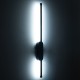 GLOBOSTAR® HARLEM 61332 Μοντέρνο Φωτιστικό Τοίχου - Απλίκα LED 9W 1080lm 120° AC 220-240V IP20 Ρυθμιζόμενο Λευκό CCT με On/Off 2700K/4500K/6000K - Lumileds SMD Chip - Χρυσό Βούρτσας - Μ5 x Π4 x Υ60cm - 3 Χρόνια Εγγύηση
