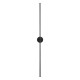 GLOBOSTAR® DIADEM 61333 Μοντέρνο Φωτιστικό Τοίχου - Απλίκα LED 18W 2160lm 120° AC 220-240V IP20 Ρυθμιζόμενο Λευκό CCT με On/Off 2700K/4500K/6000K - Lumileds SMD Chip - Μαύρο Ματ - Μ10 x Π4 x Υ120cm - 3 Χρόνια Εγγύηση GLOBOSTAR® DIADEM 61333 Μοντέρνο Φωτιστικό Τοίχου - Απλίκα LED 18W 2160lm 120° AC 220-240V IP20 Ρυθμιζόμενο Λευκό CCT με On/Off 2700K/4500K/6000K - Lumileds SMD Chip - Μαύρο Ματ - Μ10 x Π4 x Υ120cm - 3 Χρόνια Εγγύηση