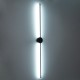 GLOBOSTAR® DIADEM 61333 Μοντέρνο Φωτιστικό Τοίχου - Απλίκα LED 18W 2160lm 120° AC 220-240V IP20 Ρυθμιζόμενο Λευκό CCT με On/Off 2700K/4500K/6000K - Lumileds SMD Chip - Μαύρο Ματ - Μ10 x Π4 x Υ120cm - 3 Χρόνια Εγγύηση GLOBOSTAR® DIADEM 61333 Μοντέρνο Φωτιστικό Τοίχου - Απλίκα LED 18W 2160lm 120° AC 220-240V IP20 Ρυθμιζόμενο Λευκό CCT με On/Off 2700K/4500K/6000K - Lumileds SMD Chip - Μαύρο Ματ - Μ10 x Π4 x Υ120cm - 3 Χρόνια Εγγύηση