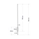 GLOBOSTAR® HARLEM 61335 Μοντέρνο Φωτιστικό Τοίχου - Απλίκα LED 18W 2160lm 120° AC 220-240V IP20 Ρυθμιζόμενο Λευκό CCT με On/Off 2700K/4500K/6000K - Lumileds SMD Chip - Μαύρο Ματ - Μ5 x Π4 x Υ120cm - 3 Χρόνια Εγγύηση GLOBOSTAR® HARLEM 61335 Μοντέρνο Φωτιστικό Τοίχου - Απλίκα LED 18W 2160lm 120° AC 220-240V IP20 Ρυθμιζόμενο Λευκό CCT με On/Off 2700K/4500K/6000K - Lumileds SMD Chip - Μαύρο Ματ - Μ5 x Π4 x Υ120cm - 3 Χρόνια Εγγύηση