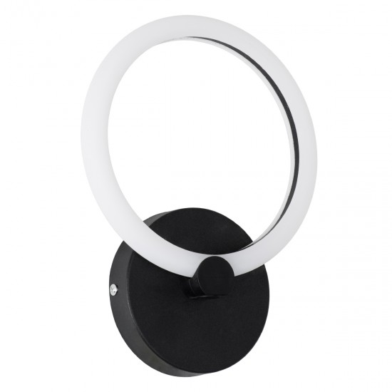 GLOBOSTAR® MATILDA 61339 Μοντέρνο Φωτιστικό Τοίχου - Απλίκα LED 8W 960lm 360° AC 220-240V IP20 Ρυθμιζόμενο Λευκό CCT με On/Off 2700K/4500K/6000K - Lumileds SMD Chip - Μαύρο Ματ - Μ20 x Π5 x Υ25.5cm - 3 Χρόνια Εγγύηση GLOBOSTAR® MATILDA 61339 Μοντέρνο Φωτιστικό Τοίχου - Απλίκα LED 8W 960lm 360° AC 220-240V IP20 Ρυθμιζόμενο Λευκό CCT με On/Off 2700K/4500K/6000K - Lumileds SMD Chip - Μαύρο Ματ - Μ20 x Π5 x Υ25.5cm - 3 Χρόνια Εγγύηση