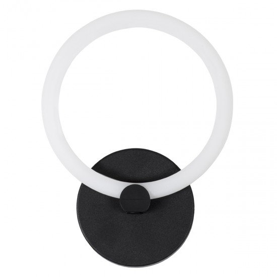 GLOBOSTAR® MATILDA 61339 Μοντέρνο Φωτιστικό Τοίχου - Απλίκα LED 8W 960lm 360° AC 220-240V IP20 Ρυθμιζόμενο Λευκό CCT με On/Off 2700K/4500K/6000K - Lumileds SMD Chip - Μαύρο Ματ - Μ20 x Π5 x Υ25.5cm - 3 Χρόνια Εγγύηση GLOBOSTAR® MATILDA 61339 Μοντέρνο Φωτιστικό Τοίχου - Απλίκα LED 8W 960lm 360° AC 220-240V IP20 Ρυθμιζόμενο Λευκό CCT με On/Off 2700K/4500K/6000K - Lumileds SMD Chip - Μαύρο Ματ - Μ20 x Π5 x Υ25.5cm - 3 Χρόνια Εγγύηση