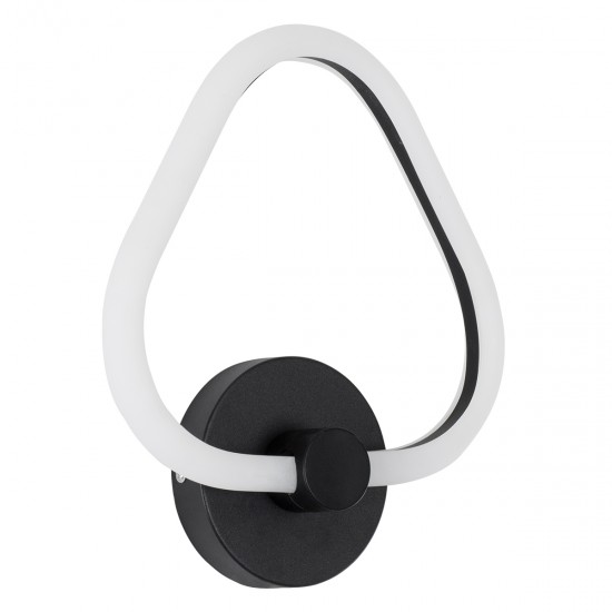 GLOBOSTAR® REGINA 61341 Μοντέρνο Φωτιστικό Τοίχου - Απλίκα LED 8W 960lm 360° AC 220-240V IP20 Ρυθμιζόμενο Λευκό CCT με On/Off 2700K/4500K/6000K - Lumileds SMD Chip - Μαύρο Ματ - Μ25 x Π7 x Υ28.5cm - 3 Χρόνια Εγγύηση GLOBOSTAR® REGINA 61341 Μοντέρνο Φωτιστικό Τοίχου - Απλίκα LED 8W 960lm 360° AC 220-240V IP20 Ρυθμιζόμενο Λευκό CCT με On/Off 2700K/4500K/6000K - Lumileds SMD Chip - Μαύρο Ματ - Μ25 x Π7 x Υ28.5cm - 3 Χρόνια Εγγύηση