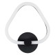 GLOBOSTAR® REGINA 61341 Μοντέρνο Φωτιστικό Τοίχου - Απλίκα LED 8W 960lm 360° AC 220-240V IP20 Ρυθμιζόμενο Λευκό CCT με On/Off 2700K/4500K/6000K - Lumileds SMD Chip - Μαύρο Ματ - Μ25 x Π7 x Υ28.5cm - 3 Χρόνια Εγγύηση GLOBOSTAR® REGINA 61341 Μοντέρνο Φωτιστικό Τοίχου - Απλίκα LED 8W 960lm 360° AC 220-240V IP20 Ρυθμιζόμενο Λευκό CCT με On/Off 2700K/4500K/6000K - Lumileds SMD Chip - Μαύρο Ματ - Μ25 x Π7 x Υ28.5cm - 3 Χρόνια Εγγύηση