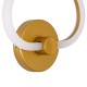 GLOBOSTAR® REGINA 61342 Μοντέρνο Φωτιστικό Τοίχου - Απλίκα LED 8W 960lm 360° AC 220-240V IP20 Ρυθμιζόμενο Λευκό CCT με On/Off 2700K/4500K/6000K - Lumileds SMD Chip - Χρυσό - Μ25 x Π7 x Υ28.5cm - 3 Χρόνια Εγγύηση GLOBOSTAR® REGINA 61342 Μοντέρνο Φωτιστικό Τοίχου - Απλίκα LED 8W 960lm 360° AC 220-240V IP20 Ρυθμιζόμενο Λευκό CCT με On/Off 2700K/4500K/6000K - Lumileds SMD Chip - Χρυσό - Μ25 x Π7 x Υ28.5cm - 3 Χρόνια Εγγύηση