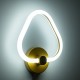 GLOBOSTAR® REGINA 61342 Μοντέρνο Φωτιστικό Τοίχου - Απλίκα LED 8W 960lm 360° AC 220-240V IP20 Ρυθμιζόμενο Λευκό CCT με On/Off 2700K/4500K/6000K - Lumileds SMD Chip - Χρυσό - Μ25 x Π7 x Υ28.5cm - 3 Χρόνια Εγγύηση GLOBOSTAR® REGINA 61342 Μοντέρνο Φωτιστικό Τοίχου - Απλίκα LED 8W 960lm 360° AC 220-240V IP20 Ρυθμιζόμενο Λευκό CCT με On/Off 2700K/4500K/6000K - Lumileds SMD Chip - Χρυσό - Μ25 x Π7 x Υ28.5cm - 3 Χρόνια Εγγύηση