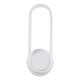 GLOBOSTAR® DALLAS 61346 Μοντέρνο Φωτιστικό Τοίχου - Απλίκα LED 12W 1200lm 360° AC 220-240V IP20 Ρυθμιζόμενο Λευκό CCT με On/Off 2700K/4500K/6000K - Lumileds SMD Chip - Λευκό Ματ - Μ12 x Π6.5 x Υ32cm - 3 Χρόνια Εγγύηση