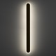 GLOBOSTAR® HOUSTON 61348 Μοντέρνο Φωτιστικό Τοίχου - Απλίκα LED 18W 1800lm 360° AC 220-240V IP20 Ρυθμιζόμενο Λευκό CCT με On/Off 2700K/4500K/6000K - Lumileds SMD Chip - Χρυσό Βούρτσας - Μ6 x Π3 x Υ60cm - 3 Χρόνια Εγγύηση