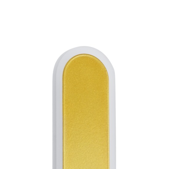 GLOBOSTAR® HOUSTON 61350 Μοντέρνο Φωτιστικό Τοίχου - Απλίκα LED 24W 2880lm 360° AC 220-240V IP20 Ρυθμιζόμενο Λευκό CCT με On/Off 2700K/4500K/6000K - Lumileds SMD Chip - Χρυσό Βούρτσας - Μ6 x Π3 x Υ100cm - 3 Χρόνια Εγγύηση