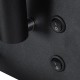 GLOBOSTAR® PALADIN 61351 Μοντέρνο Φωτιστικό Τοίχου - Απλίκα Ξενοδοχείου Reading Light με Φορτιστή USB 3A & Wireless 20W LED 6W 720lm 36° & 360° AC 220-240V IP20 Φυσικό Λευκό 4500K - Bridgelux COB Chip & TÜV SÜD Driver - Μαύρο Ματ - Μ30 x Π11 x