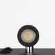 GLOBOSTAR® PALADIN 61352 Μοντέρνο Φωτιστικό Τοίχου - Απλίκα Ξενοδοχείου Reading Light με Φορτιστή USB 3A & Wireless 20W LED 6W 720lm 36° & 360° AC 220-240V IP20 Φυσικό Λευκό 4500K - Bridgelux COB Chip & TÜV SÜD Driver - Μαύρο Ματ - Μ30 x Π11 x