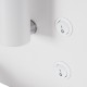 GLOBOSTAR® PALADIN 61353 Μοντέρνο Φωτιστικό Τοίχου - Απλίκα Ξενοδοχείου Reading Light με Φορτιστή USB 3A & Wireless 20W LED 6W 720lm 36° & 360° AC 220-240V IP20 Φυσικό Λευκό 4500K - Bridgelux COB Chip & TÜV SÜD Driver - Λευκό Ματ - Μ30 x Π11 x