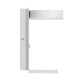 GLOBOSTAR® CROWN 61371 Μοντέρνο Φωτιστικό Τοίχου - Απλίκα Ξενοδοχείου Reading Light με Φορτιστή USB 3A LED 5W 550lm 120° AC 220-240V IP20 Φυσικό Λευκό 4500K - Bridgelux COB Chip & TÜV SÜD Driver - Λευκό Ματ - Μ15 x Π15 x Υ23cm - 3 Χρόνια Εγγύηση