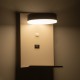 GLOBOSTAR® CROWN 61371 Μοντέρνο Φωτιστικό Τοίχου - Απλίκα Ξενοδοχείου Reading Light με Φορτιστή USB 3A LED 5W 550lm 120° AC 220-240V IP20 Φυσικό Λευκό 4500K - Bridgelux COB Chip & TÜV SÜD Driver - Λευκό Ματ - Μ15 x Π15 x Υ23cm - 3 Χρόνια Εγγύηση