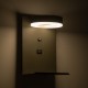 GLOBOSTAR® CROWN 61372 Μοντέρνο Φωτιστικό Τοίχου - Απλίκα Ξενοδοχείου Reading Light με Φορτιστή USB 3A LED 5W 550lm 120° AC 220-240V IP20 Φυσικό Λευκό 4500K - Bridgelux COB Chip & TÜV SÜD Driver - Γκρι Ανθρακί Ματ - Μ15 x Π15 x Υ23cm - 3 Χρόνια Εγγύησ