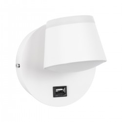 GLOBOSTAR® REGENCY 61374 Μοντέρνο Φωτιστικό Τοίχου - Απλίκα Ξενοδοχείου Reading Light με Φορτιστή USB 3A LED 8W 920lm 120° AC 220-240V IP20 Φυσικό Λευκό 4500K - Bridgelux SMD Chip & TÜV SÜD Driver - Λευκό Ματ - Μ12 x Π12 x Υ13cm - 3 Χρόνια Εγγύηση GLOBOSTAR® REGENCY 61374 Μοντέρνο Φωτιστικό Τοίχου - Απλίκα Ξενοδοχείου Reading Light με Φορτιστή USB 3A LED 8W 920lm 120° AC 220-240V IP20 Φυσικό Λευκό 4500K - Bridgelux SMD Chip & TÜV SÜD Driver - Λευκό Ματ - Μ12 x Π12 x Υ13cm - 3 Χρόνια Εγγύηση