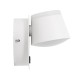 GLOBOSTAR® REGENCY 61374 Μοντέρνο Φωτιστικό Τοίχου - Απλίκα Ξενοδοχείου Reading Light με Φορτιστή USB 3A LED 8W 920lm 120° AC 220-240V IP20 Φυσικό Λευκό 4500K - Bridgelux SMD Chip & TÜV SÜD Driver - Λευκό Ματ - Μ12 x Π12 x Υ13cm - 3 Χρόνια Εγγύηση
