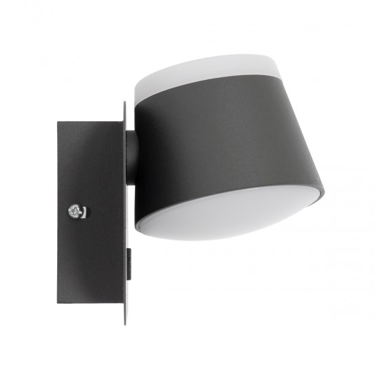 GLOBOSTAR® REGENCY 61378 Μοντέρνο Φωτιστικό Τοίχου - Απλίκα Ξενοδοχείου Reading Light με Φορτιστή USB 3A LED 16W 1840lm 120° AC 220-240V IP20 Φυσικό Λευκό 4500K - Bridgelux SMD Chip & TÜV SÜD Driver - Γκρι Ανθρακί Ματ - Μ16.5 x Π12 x Υ10cm - 3 Χρόνια GLOBOSTAR® REGENCY 61378 Μοντέρνο Φωτιστικό Τοίχου - Απλίκα Ξενοδοχείου Reading Light με Φορτιστή USB 3A LED 16W 1840lm 120° AC 220-240V IP20 Φυσικό Λευκό 4500K - Bridgelux SMD Chip & TÜV SÜD Driver - Γκρι Ανθρακί Ματ - Μ16.5 x Π12 x Υ10cm - 3 Χρόνια