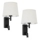 GLOBOSTAR® ROULETTE-R 61379 Μοντέρνο Φωτιστικό Τοίχου - Απλίκα Ξενοδοχείου Reading Light με Φορτιστή USB 3A & Ντουί 1 x E27 LED 3W 360lm 36° & 360° AC 220-240V IP20 Φυσικό Λευκό 4500K - Bridgelux COB Chip & TÜV SÜD Driver - Μαύρο & Μπεζ - GLOBOSTAR® ROULETTE-R 61379 Μοντέρνο Φωτιστικό Τοίχου - Απλίκα Ξενοδοχείου Reading Light με Φορτιστή USB 3A & Ντουί 1 x E27 LED 3W 360lm 36° & 360° AC 220-240V IP20 Φυσικό Λευκό 4500K - Bridgelux COB Chip & TÜV SÜD Driver - Μαύρο & Μπεζ -