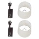 GLOBOSTAR® ROULETTE-R 61381 Μοντέρνο Φωτιστικό Τοίχου - Απλίκα Ξενοδοχείου Reading Light με Φορτιστή USB 3A & Ντουί 1 x E27 LED 3W 360lm 36° & 360° AC 220-240V IP20 Φυσικό Λευκό 4500K - Bridgelux COB Chip & TÜV SÜD Driver - Καφέ & Μπεζ - Μ GLOBOSTAR® ROULETTE-R 61381 Μοντέρνο Φωτιστικό Τοίχου - Απλίκα Ξενοδοχείου Reading Light με Φορτιστή USB 3A & Ντουί 1 x E27 LED 3W 360lm 36° & 360° AC 220-240V IP20 Φυσικό Λευκό 4500K - Bridgelux COB Chip & TÜV SÜD Driver - Καφέ & Μπεζ - Μ