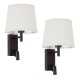 GLOBOSTAR® ROULETTE-R 61381 Μοντέρνο Φωτιστικό Τοίχου - Απλίκα Ξενοδοχείου Reading Light με Φορτιστή USB 3A & Ντουί 1 x E27 LED 3W 360lm 36° & 360° AC 220-240V IP20 Φυσικό Λευκό 4500K - Bridgelux COB Chip & TÜV SÜD Driver - Καφέ & Μπεζ - Μ GLOBOSTAR® ROULETTE-R 61381 Μοντέρνο Φωτιστικό Τοίχου - Απλίκα Ξενοδοχείου Reading Light με Φορτιστή USB 3A & Ντουί 1 x E27 LED 3W 360lm 36° & 360° AC 220-240V IP20 Φυσικό Λευκό 4500K - Bridgelux COB Chip & TÜV SÜD Driver - Καφέ & Μπεζ - Μ