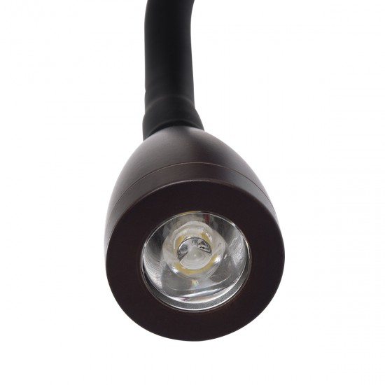 GLOBOSTAR® ROULETTE-S 61384 Μοντέρνο Φωτιστικό Τοίχου - Απλίκα Ξενοδοχείου Reading Light με Φορτιστή USB 3A & Ντουί 1 x E27 LED 3W 360lm 36° & 360° AC 220-240V IP20 Φυσικό Λευκό 4500K - Bridgelux COB Chip & TÜV SÜD Driver - Καφέ & Μπεζ - Μ GLOBOSTAR® ROULETTE-S 61384 Μοντέρνο Φωτιστικό Τοίχου - Απλίκα Ξενοδοχείου Reading Light με Φορτιστή USB 3A & Ντουί 1 x E27 LED 3W 360lm 36° & 360° AC 220-240V IP20 Φυσικό Λευκό 4500K - Bridgelux COB Chip & TÜV SÜD Driver - Καφέ & Μπεζ - Μ