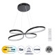GLOBOSTAR® BUTTERFLY 61391 Μοντέρνο Κρεμαστό Φωτιστικό Οροφής LED 75W 7500lm 300° AC 220-240V IP20 Ρυθμιζόμενο Λευκό CCT με Χειριστήριο από 2700K έως 6000K Dimmable - Lumileds SMD Chip - Μαύρο Ματ - Μ70 x Π55 x Υ4cm - 3 Χρόνια Εγγύηση GLOBOSTAR® BUTTERFLY 61391 Μοντέρνο Κρεμαστό Φωτιστικό Οροφής LED 75W 7500lm 300° AC 220-240V IP20 Ρυθμιζόμενο Λευκό CCT με Χειριστήριο από 2700K έως 6000K Dimmable - Lumileds SMD Chip - Μαύρο Ματ - Μ70 x Π55 x Υ4cm - 3 Χρόνια Εγγύηση