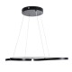 GLOBOSTAR® BUTTERFLY 61391 Μοντέρνο Κρεμαστό Φωτιστικό Οροφής LED 75W 7500lm 300° AC 220-240V IP20 Ρυθμιζόμενο Λευκό CCT με Χειριστήριο από 2700K έως 6000K Dimmable - Lumileds SMD Chip - Μαύρο Ματ - Μ70 x Π55 x Υ4cm - 3 Χρόνια Εγγύηση GLOBOSTAR® BUTTERFLY 61391 Μοντέρνο Κρεμαστό Φωτιστικό Οροφής LED 75W 7500lm 300° AC 220-240V IP20 Ρυθμιζόμενο Λευκό CCT με Χειριστήριο από 2700K έως 6000K Dimmable - Lumileds SMD Chip - Μαύρο Ματ - Μ70 x Π55 x Υ4cm - 3 Χρόνια Εγγύηση