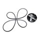 GLOBOSTAR® BUTTERFLY 61391 Μοντέρνο Κρεμαστό Φωτιστικό Οροφής LED 75W 7500lm 300° AC 220-240V IP20 Ρυθμιζόμενο Λευκό CCT με Χειριστήριο από 2700K έως 6000K Dimmable - Lumileds SMD Chip - Μαύρο Ματ - Μ70 x Π55 x Υ4cm - 3 Χρόνια Εγγύηση GLOBOSTAR® BUTTERFLY 61391 Μοντέρνο Κρεμαστό Φωτιστικό Οροφής LED 75W 7500lm 300° AC 220-240V IP20 Ρυθμιζόμενο Λευκό CCT με Χειριστήριο από 2700K έως 6000K Dimmable - Lumileds SMD Chip - Μαύρο Ματ - Μ70 x Π55 x Υ4cm - 3 Χρόνια Εγγύηση