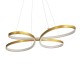 GLOBOSTAR® BUTTERFLY 61393 Μοντέρνο Κρεμαστό Φωτιστικό Οροφής LED 75W 7500lm 300° AC 220-240V IP20 Ρυθμιζόμενο Λευκό CCT με Χειριστήριο από 2700K έως 6000K Dimmable - Lumileds SMD Chip - Χρυσό Βούρτσας - Μ70 x Π55 x Υ4cm - 3 Χρόνια Εγγύηση GLOBOSTAR® BUTTERFLY 61393 Μοντέρνο Κρεμαστό Φωτιστικό Οροφής LED 75W 7500lm 300° AC 220-240V IP20 Ρυθμιζόμενο Λευκό CCT με Χειριστήριο από 2700K έως 6000K Dimmable - Lumileds SMD Chip - Χρυσό Βούρτσας - Μ70 x Π55 x Υ4cm - 3 Χρόνια Εγγύηση