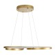 GLOBOSTAR® BUTTERFLY 61393 Μοντέρνο Κρεμαστό Φωτιστικό Οροφής LED 75W 7500lm 300° AC 220-240V IP20 Ρυθμιζόμενο Λευκό CCT με Χειριστήριο από 2700K έως 6000K Dimmable - Lumileds SMD Chip - Χρυσό Βούρτσας - Μ70 x Π55 x Υ4cm - 3 Χρόνια Εγγύηση GLOBOSTAR® BUTTERFLY 61393 Μοντέρνο Κρεμαστό Φωτιστικό Οροφής LED 75W 7500lm 300° AC 220-240V IP20 Ρυθμιζόμενο Λευκό CCT με Χειριστήριο από 2700K έως 6000K Dimmable - Lumileds SMD Chip - Χρυσό Βούρτσας - Μ70 x Π55 x Υ4cm - 3 Χρόνια Εγγύηση