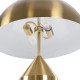 GLOBOSTAR® URANUS-L 61459 Μοντέρνο Επιτραπέζιο Φωτιστικό Πορτατίφ με Ντουί 2 x E27 AC 220-240V IP20 - Χρυσό - Μ50 x Π50 x Υ77cm GLOBOSTAR® URANUS-L 61459 Μοντέρνο Επιτραπέζιο Φωτιστικό Πορτατίφ με Ντουί 2 x E27 AC 220-240V IP20 - Χρυσό - Μ50 x Π50 x Υ77cm