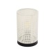 GLOBOSTAR® CYLINDER 203-0184 Μοντέρνο Επιτραπέζιο Φωτιστικό Πορτατίφ με Ντουί 1 x E27 AC 220-240V IP20 - Μαύρο & Λευκό - Μ14 x Π14 x Υ22cm GLOBOSTAR® CYLINDER 203-0184 Μοντέρνο Επιτραπέζιο Φωτιστικό Πορτατίφ με Ντουί 1 x E27 AC 220-240V IP20 - Μαύρο & Λευκό - Μ14 x Π14 x Υ22cm