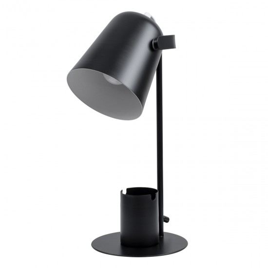 GLOBOSTAR® PENCASE 61563 Μοντέρνο Επιτραπέζιο Φωτιστικό Πορτατίφ με Ντουί 1 x E27 AC 220-240V IP20 - Μαύρο - Μ12 x Π15 x Υ38cm GLOBOSTAR® PENCASE 61563 Μοντέρνο Επιτραπέζιο Φωτιστικό Πορτατίφ με Ντουί 1 x E27 AC 220-240V IP20 - Μαύρο - Μ12 x Π15 x Υ38cm