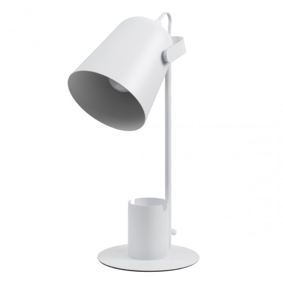 GLOBOSTAR® PENCASE 61564 Μοντέρνο Επιτραπέζιο Φωτιστικό Πορτατίφ με Ντουί 1 x E27 AC 220-240V IP20 - Λευκό - Μ12 x Π15 x Υ38cm GLOBOSTAR® PENCASE 61564 Μοντέρνο Επιτραπέζιο Φωτιστικό Πορτατίφ με Ντουί 1 x E27 AC 220-240V IP20 - Λευκό - Μ12 x Π15 x Υ38cm