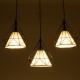 GLOBOSTAR® EIFFEL 61569 Vintage Κρεμαστό Φωτιστικό Οροφής με Ντουί 3 x E27 AC 220-240V IP20 - Μαύρο & Λευκό - Μ68 x Π25 x Υ130cm GLOBOSTAR® EIFFEL 61569 Vintage Κρεμαστό Φωτιστικό Οροφής με Ντουί 3 x E27 AC 220-240V IP20 - Μαύρο & Λευκό - Μ68 x Π25 x Υ130cm