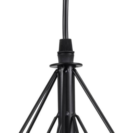 GLOBOSTAR® EIFFEL 61569 Vintage Κρεμαστό Φωτιστικό Οροφής με Ντουί 3 x E27 AC 220-240V IP20 - Μαύρο & Λευκό - Μ68 x Π25 x Υ130cm GLOBOSTAR® EIFFEL 61569 Vintage Κρεμαστό Φωτιστικό Οροφής με Ντουί 3 x E27 AC 220-240V IP20 - Μαύρο & Λευκό - Μ68 x Π25 x Υ130cm