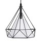GLOBOSTAR® EIFFEL 61569 Vintage Κρεμαστό Φωτιστικό Οροφής με Ντουί 3 x E27 AC 220-240V IP20 - Μαύρο & Λευκό - Μ68 x Π25 x Υ130cm GLOBOSTAR® EIFFEL 61569 Vintage Κρεμαστό Φωτιστικό Οροφής με Ντουί 3 x E27 AC 220-240V IP20 - Μαύρο & Λευκό - Μ68 x Π25 x Υ130cm